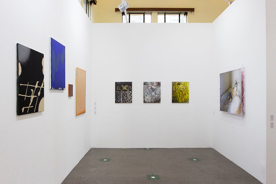 Gallery Vacancy at ART021 Shanghai, 2019. Booth E34. With works by: Louise Giovanelli, Ni Hao, Peng Ke, Rute Merk, Shen Han, Sydney Shen, Shi Jiayun, Kiki Wang.