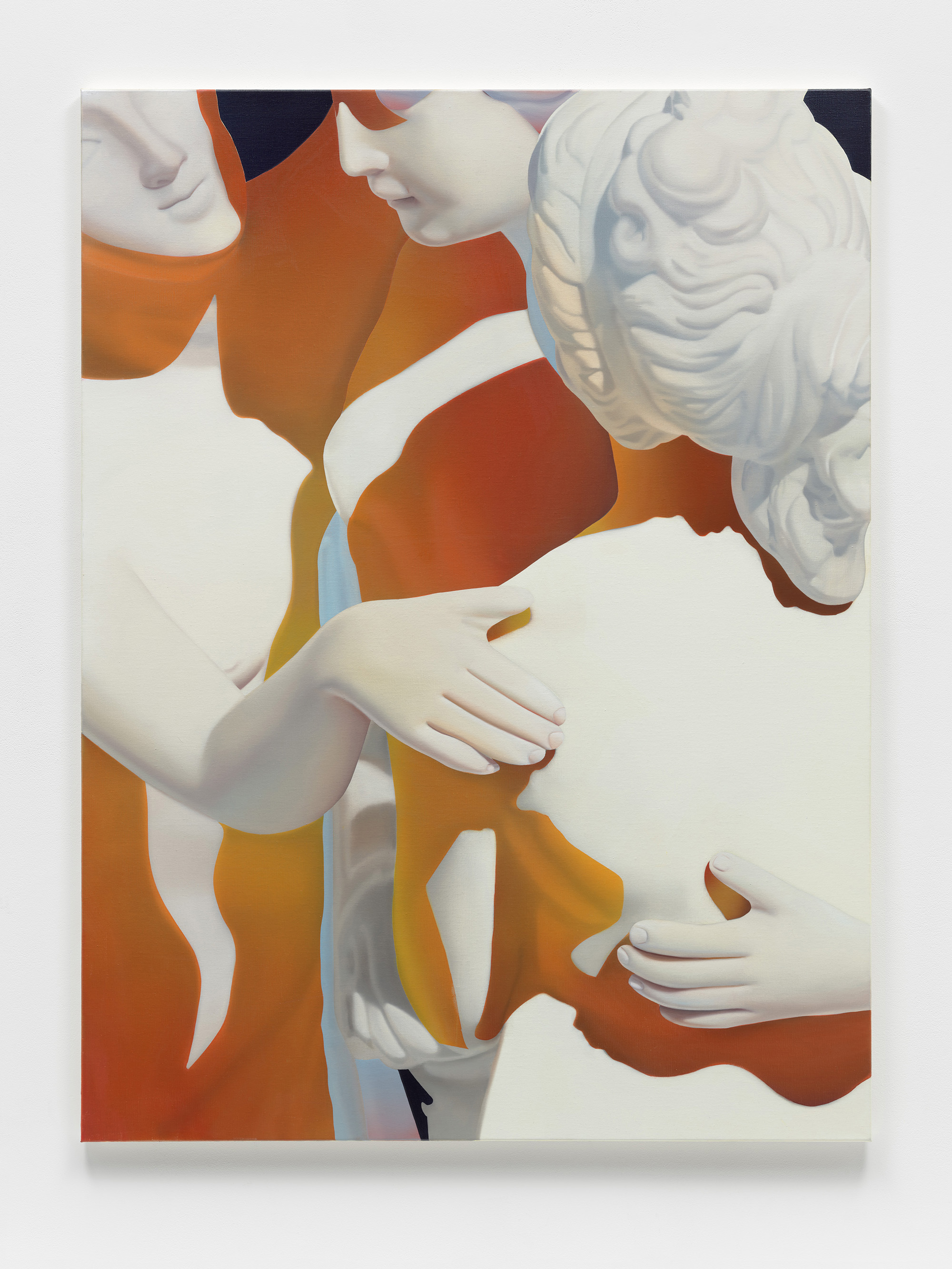 Vivian Greven, Infra, 2023, oil on canvas, 160 x 120 cm, 63 x 47 1/4 in.