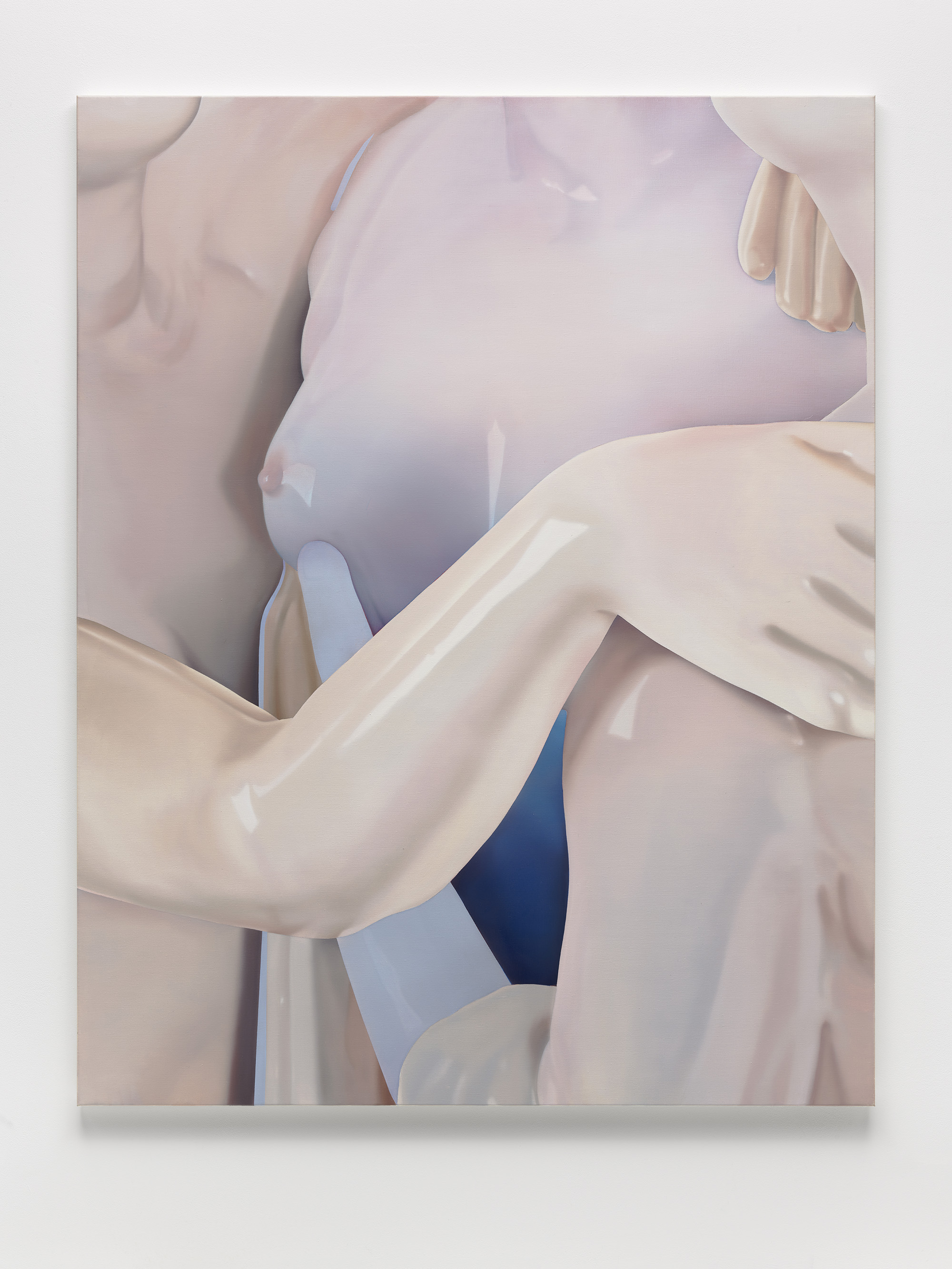 Vivian Greven, Tic IV, 2022, oil on canvas, 190 x 150 cm, 74 3/4 x 59 in.