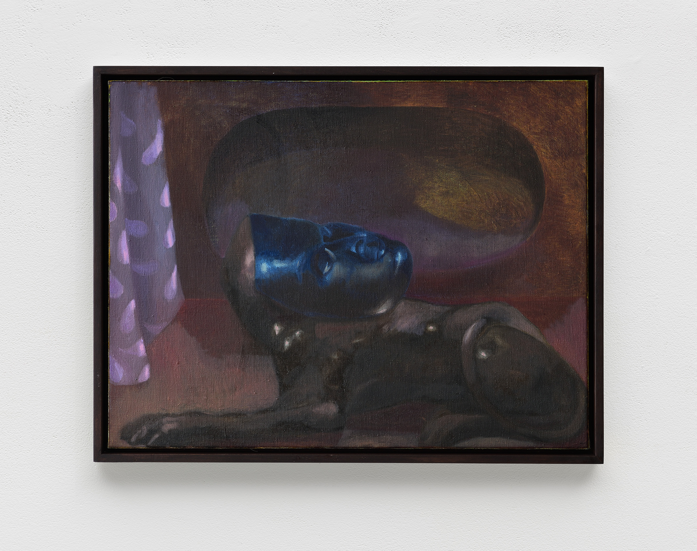 Alexandro Fogo, Sphinx, 2023, oil on linen, 45 x 60 cm, 17 3/4 x 23 5/8 in.