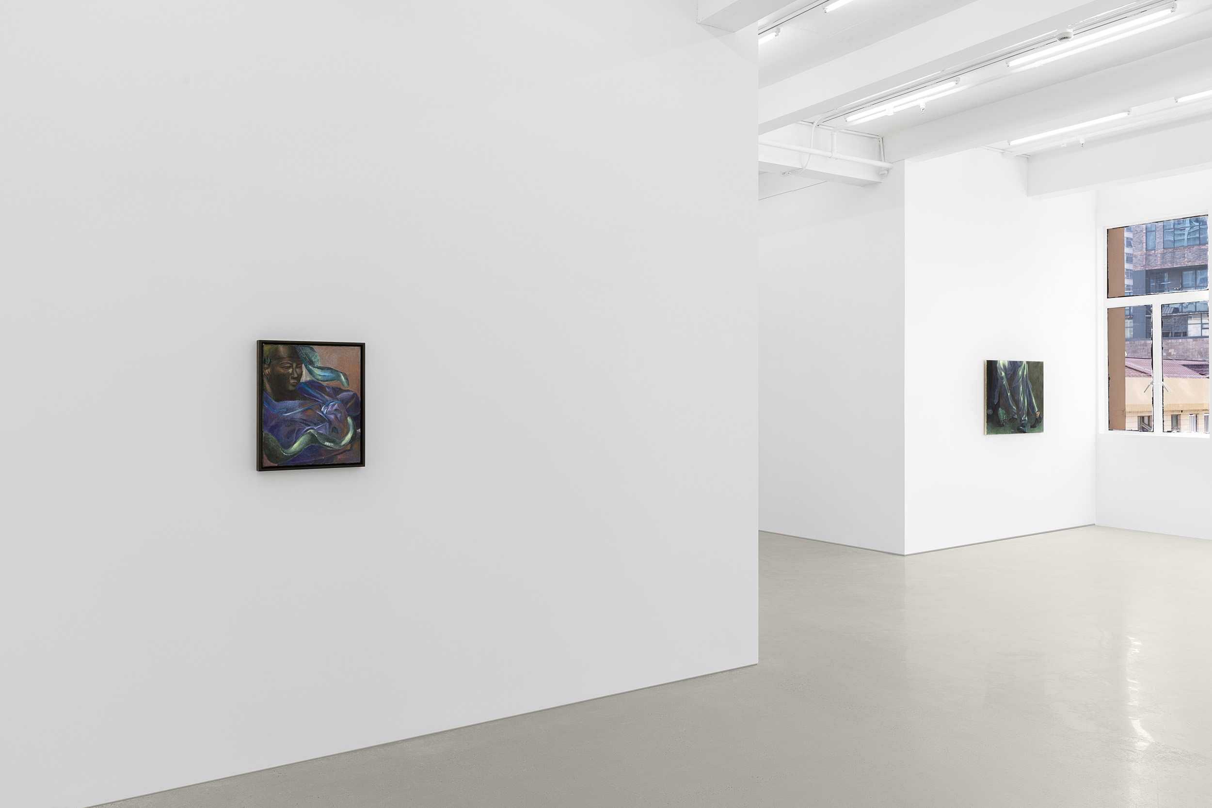 Alessandro Fogo solo exhibition installation view at Gallery Vacancy, 2023.