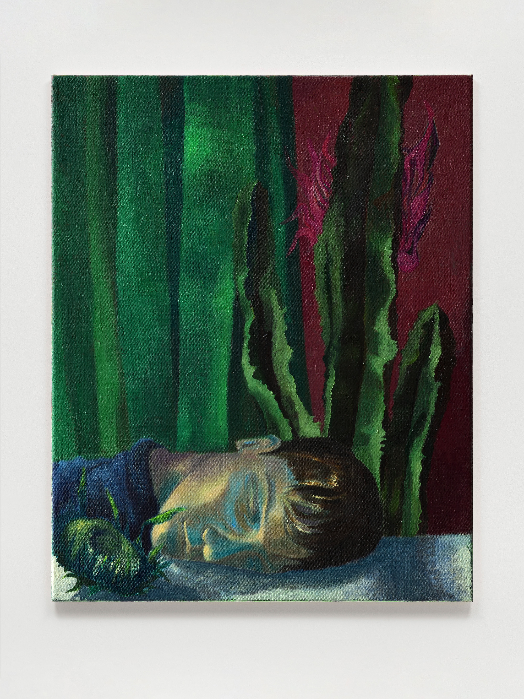 Alessandro Fogo, Sleeper, 2023
Oil on linen, 50 x 40 cm, 19 3/4 x 15 3/4 in.