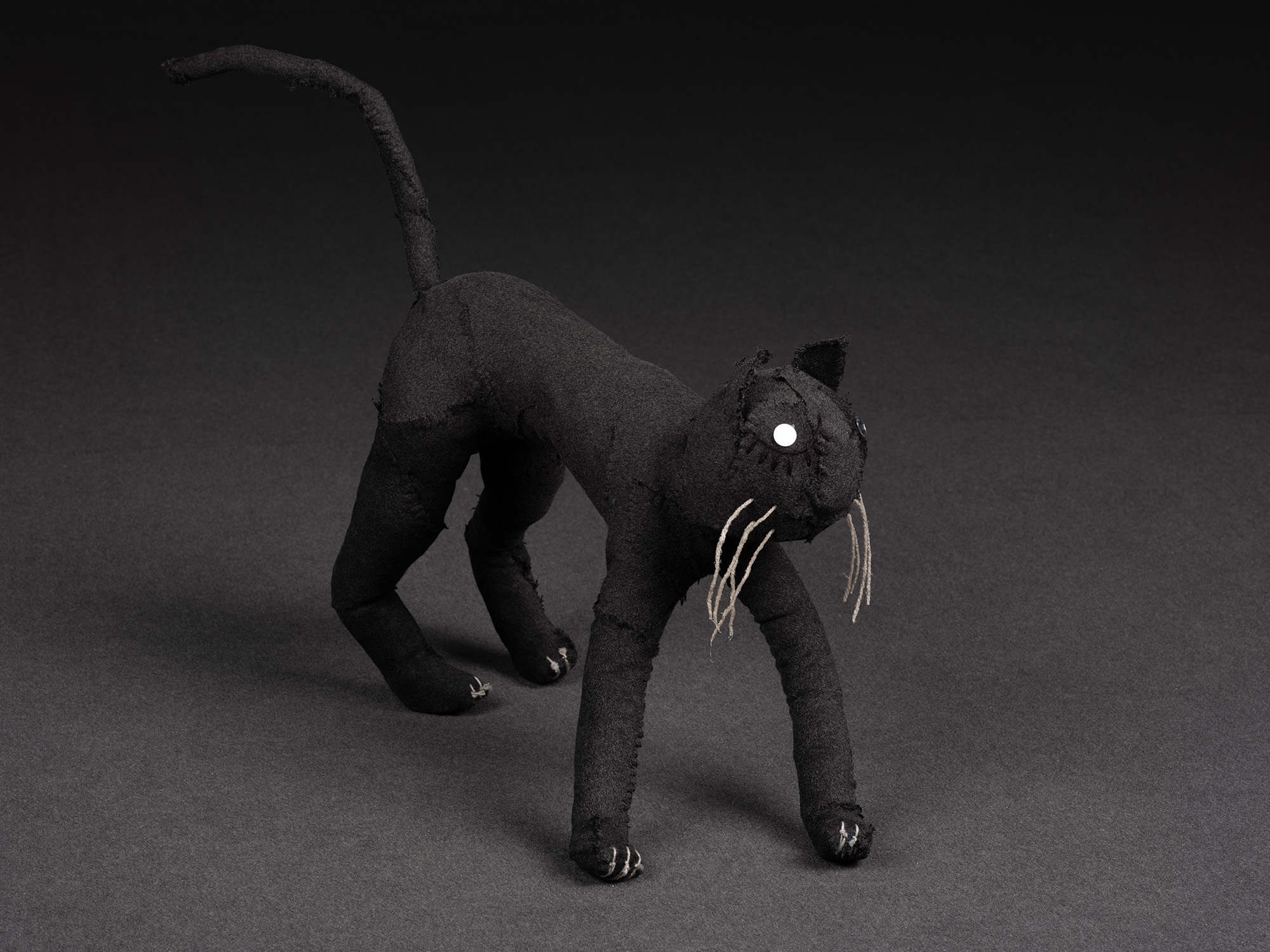 Pieter Jennes, I’m Glad There Is You; Kitten D, 2023, cotton, felt, dimensions variable
