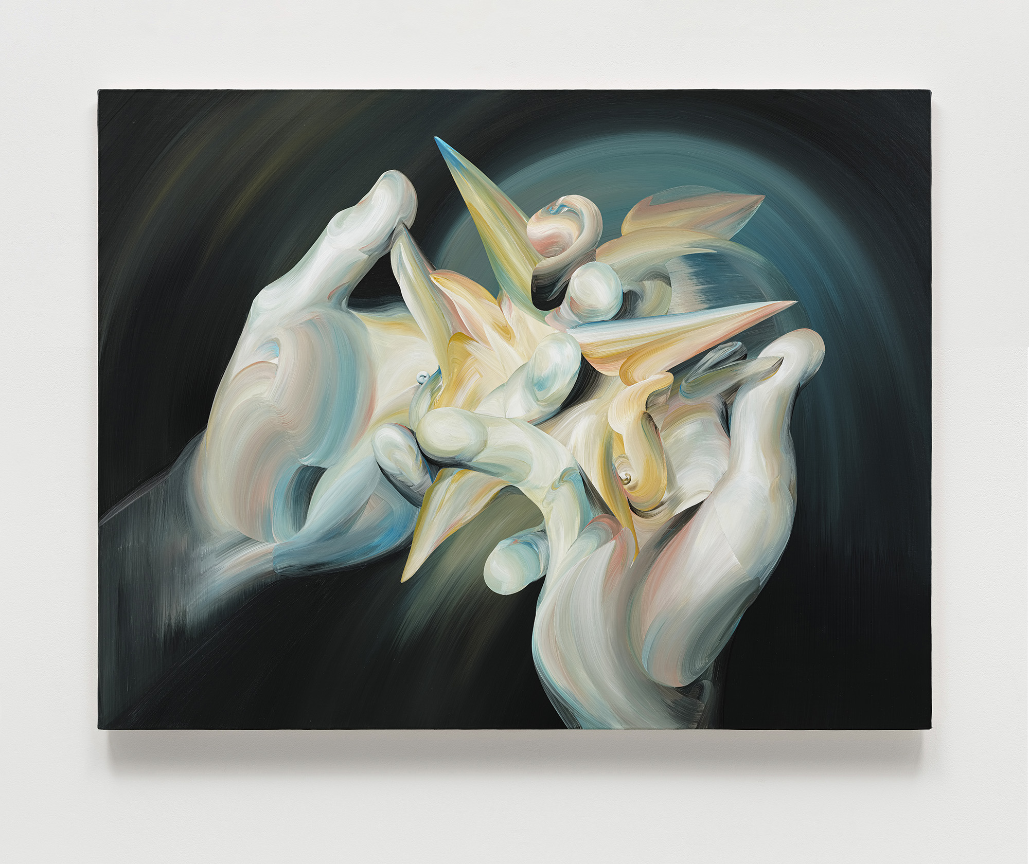 Huang Ko Wei, Wedge, 2022, acrylic on canvas, 50 x 65 cm