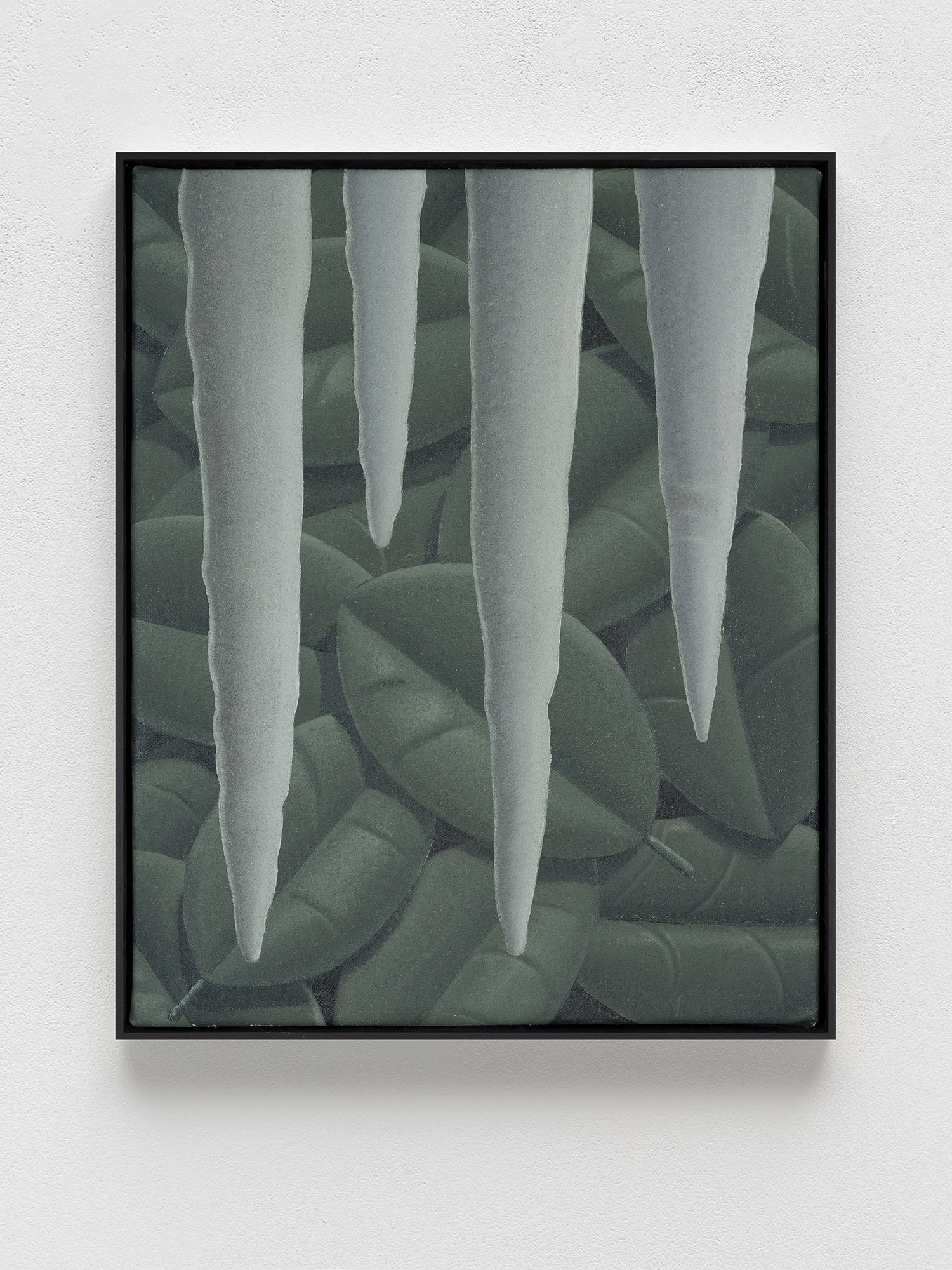 Laurens Legiers, cold leaves, 2021, oil on canvas, 50 x 40 cm