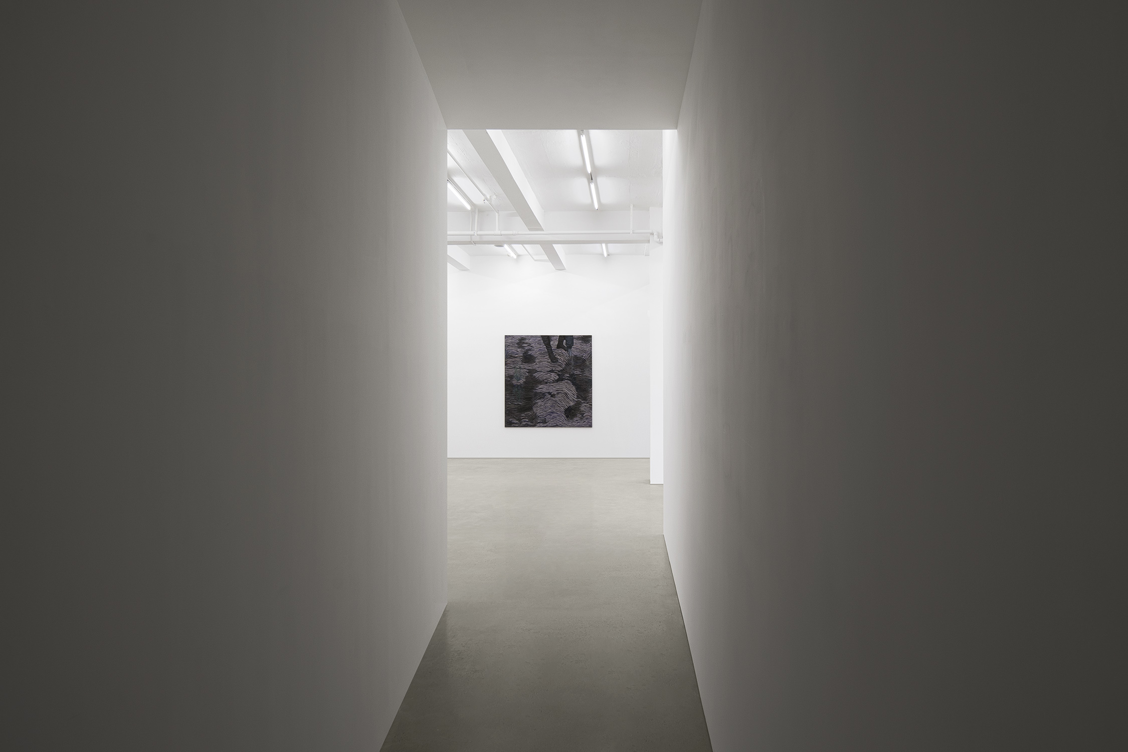 Installation view of Michael Ho's solo exhibition Grotto Heavens at Gallery Vacancy, 2023