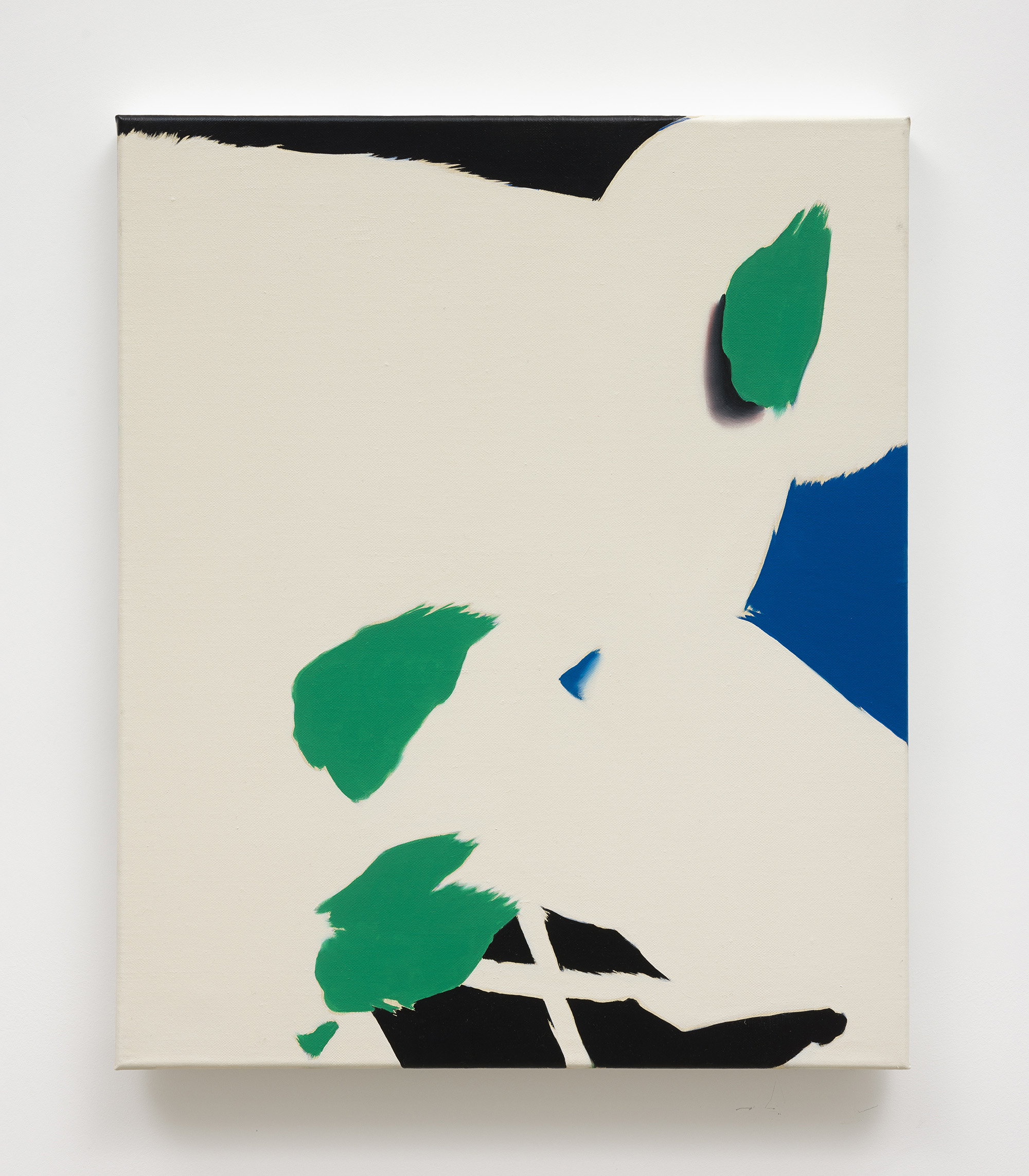 Shi Jiayun, White #1, 2022, Oil on linen, 60 x 50 cm, 23 5/8 x 19 3/4 in.