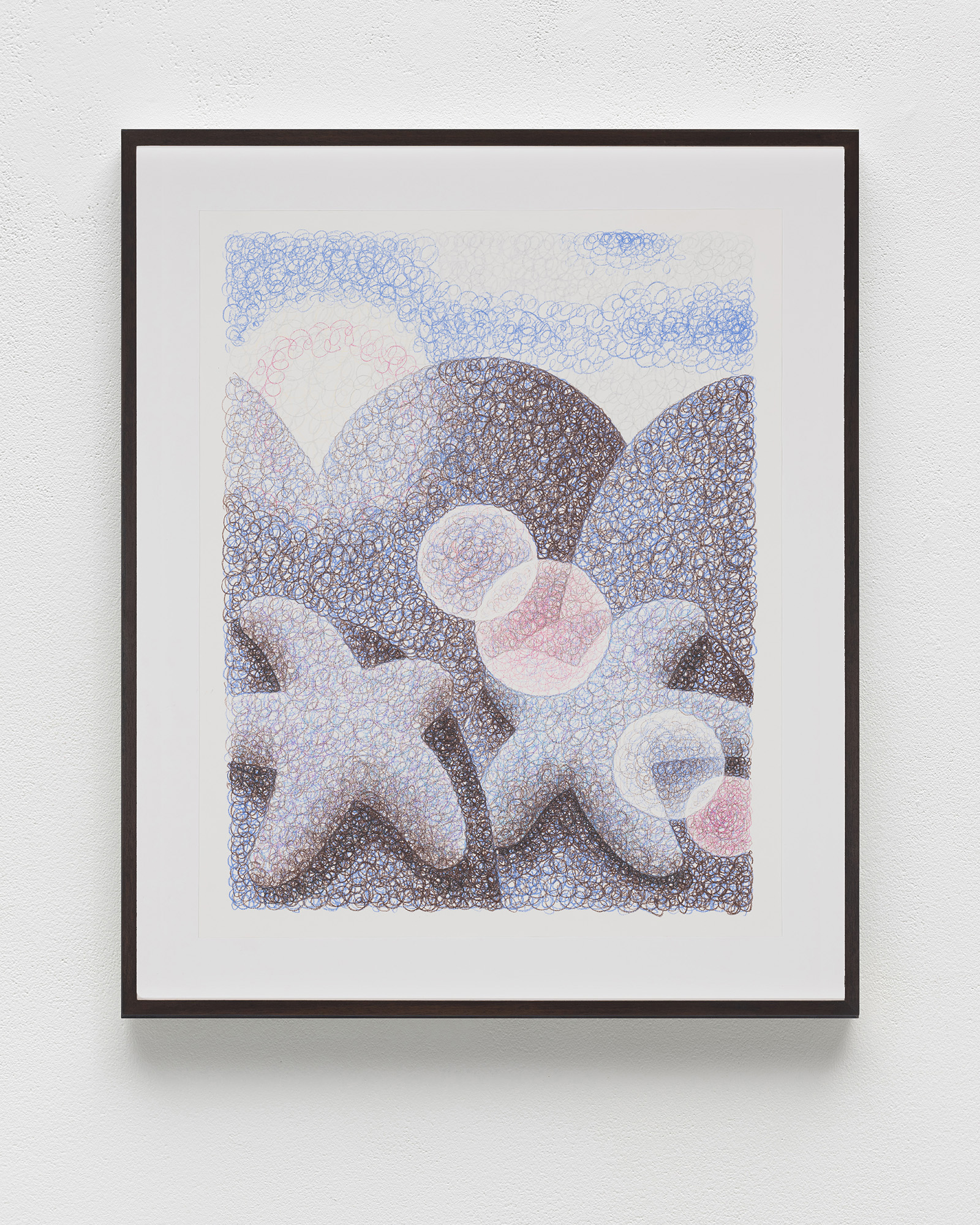 Laurens Legiers, Untitled (Sea Stars with a Moon Glare), 2023, Pencil on paper, 50 x 40 cm, 19 3/4 x 15 3/4 in.