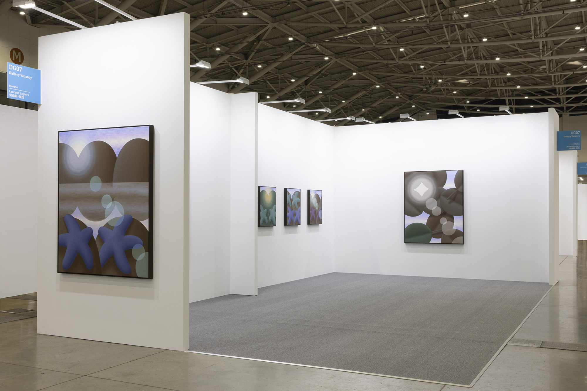 Laurens Legiers solo project at Gallery Vacancy, Taipei Dangdai, 2023.