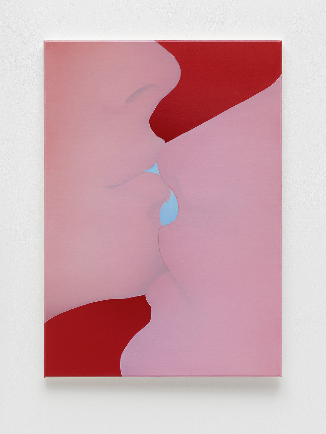 Vivian Greven, )o( I, 2021, oil on canvas, 80 x 56 cm, 31 1/2 x 22 in.