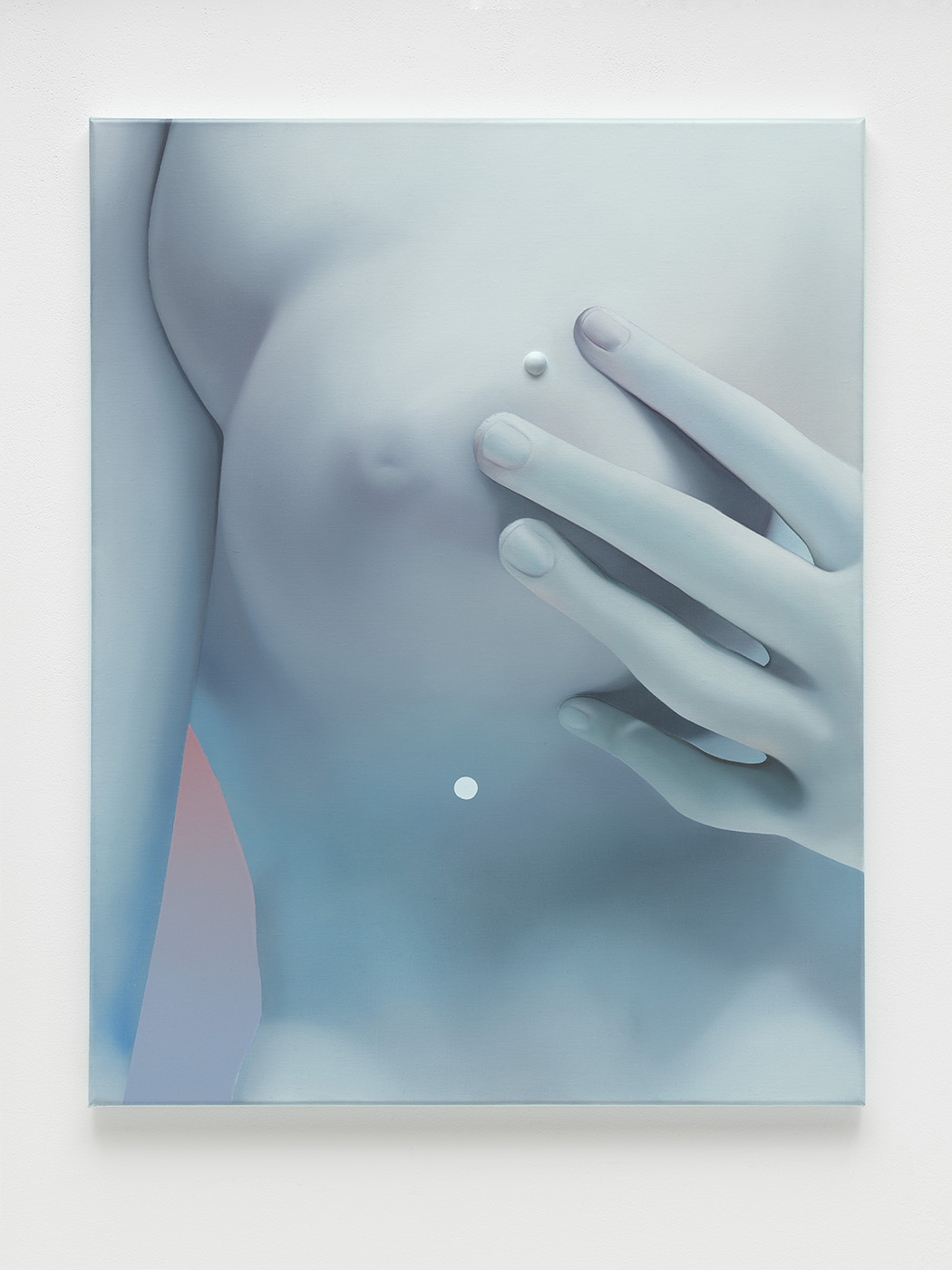 Vivian Greven, Quella V, 2021, oil and acrylic on canvas, 80 x 63 cm, 31 1/2 x 24 3/4 in.