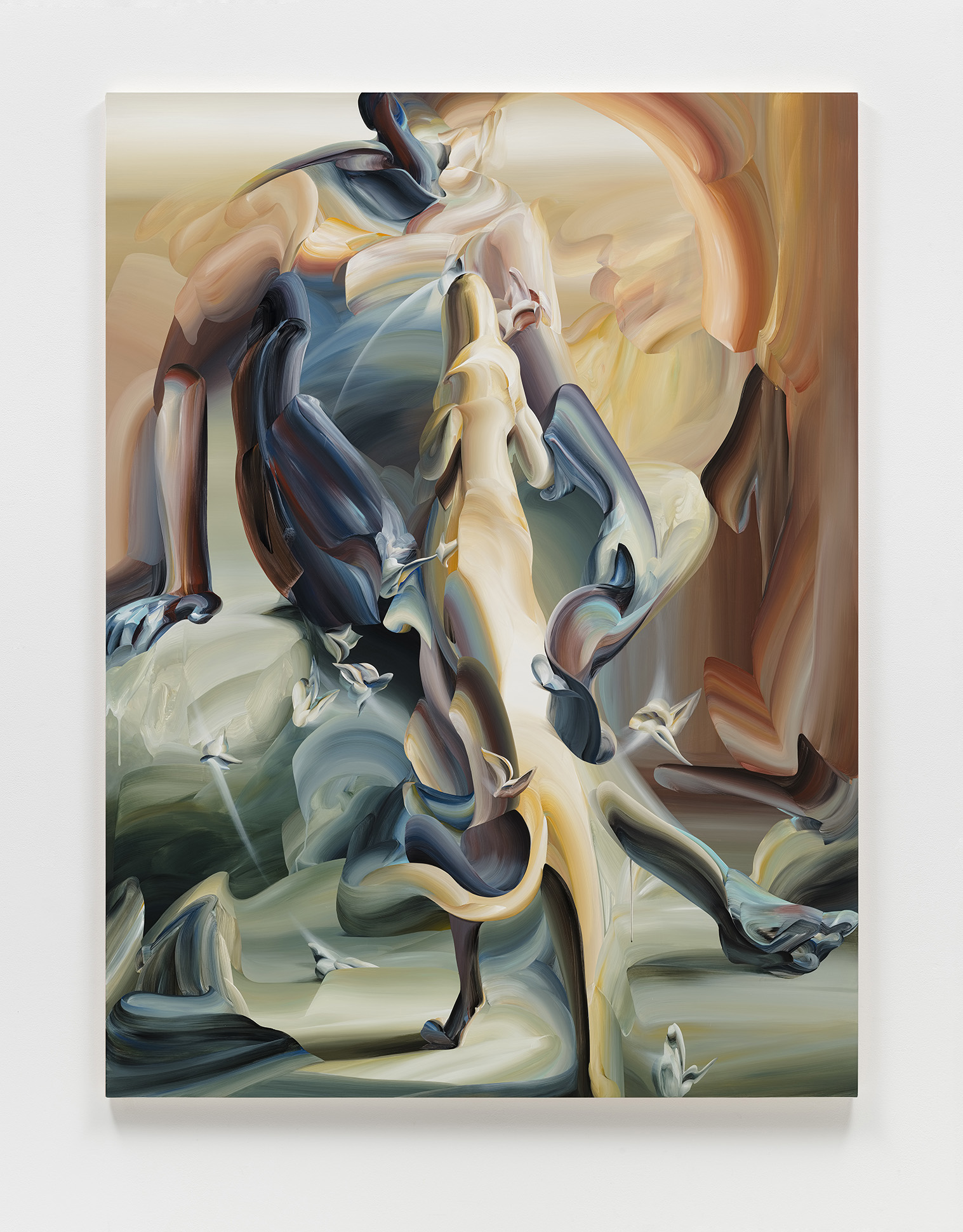 Huang Ko Wei, L’Etranger, 2021, acrylic on canvas, 160 x 120 cm