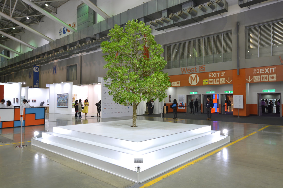 John Yuyi, I Tree to Call You, Gallery Vacancy at Taipei Dangdai, installation view, 2019