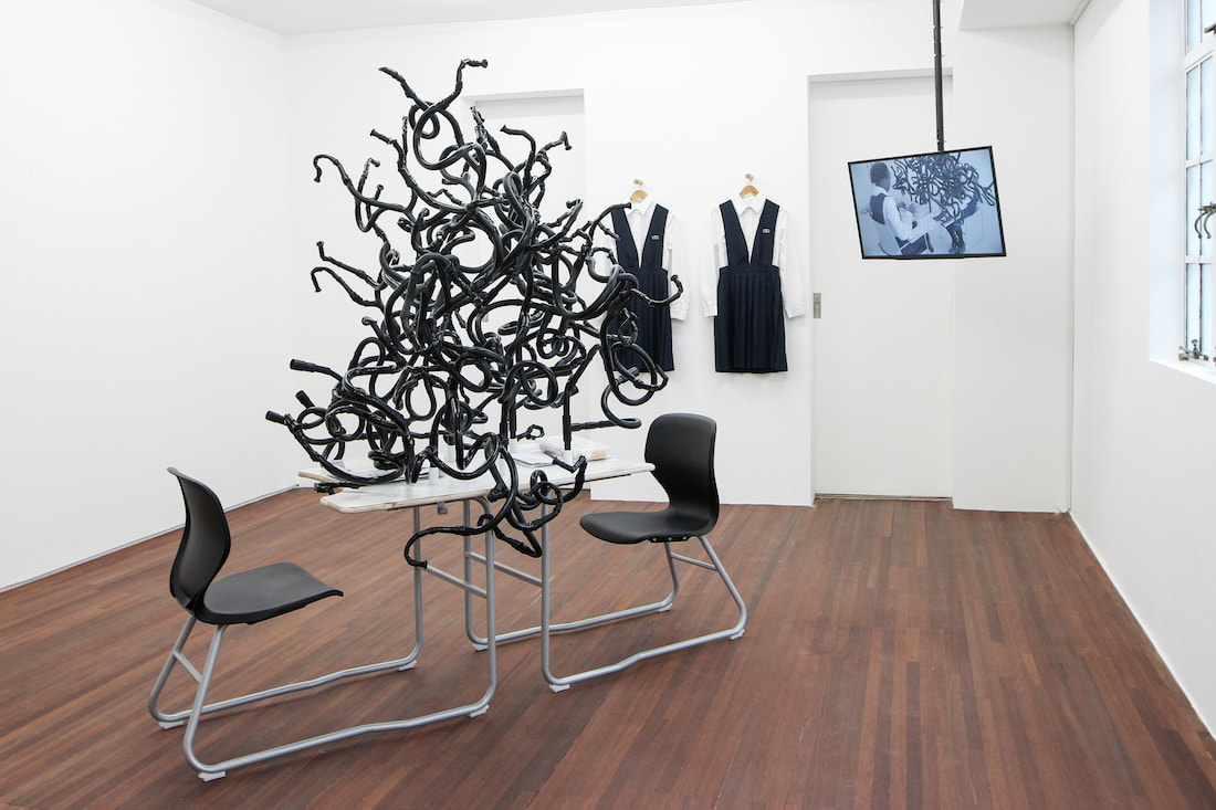 Ni Hao, Structure Study I, 2012. Installation view at Gallery Vacancy, Shanghai, 2019.