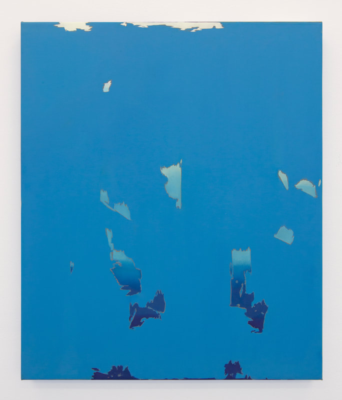 Shi Jiayun, Blue #2, 2019, oil on canvas, 60.5 x 50.5 cm (23 7/8 x 19 7/8 in), Gallery Vacancy